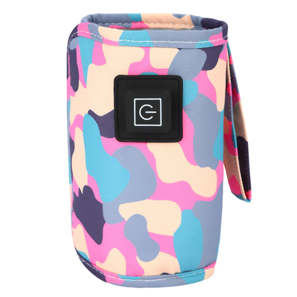 Portable USB Powered Baby Milk Formula Bottle Warmer - Camouflage image