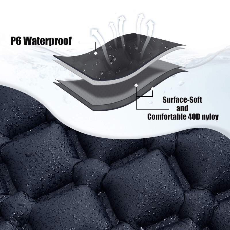 Blow Up Mattress Inflatable Camping Air Bed image 8