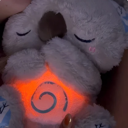 Anxiety Relief Koala Plush Toy with Music, Lights and Rhythmic Breathing Motion image 4