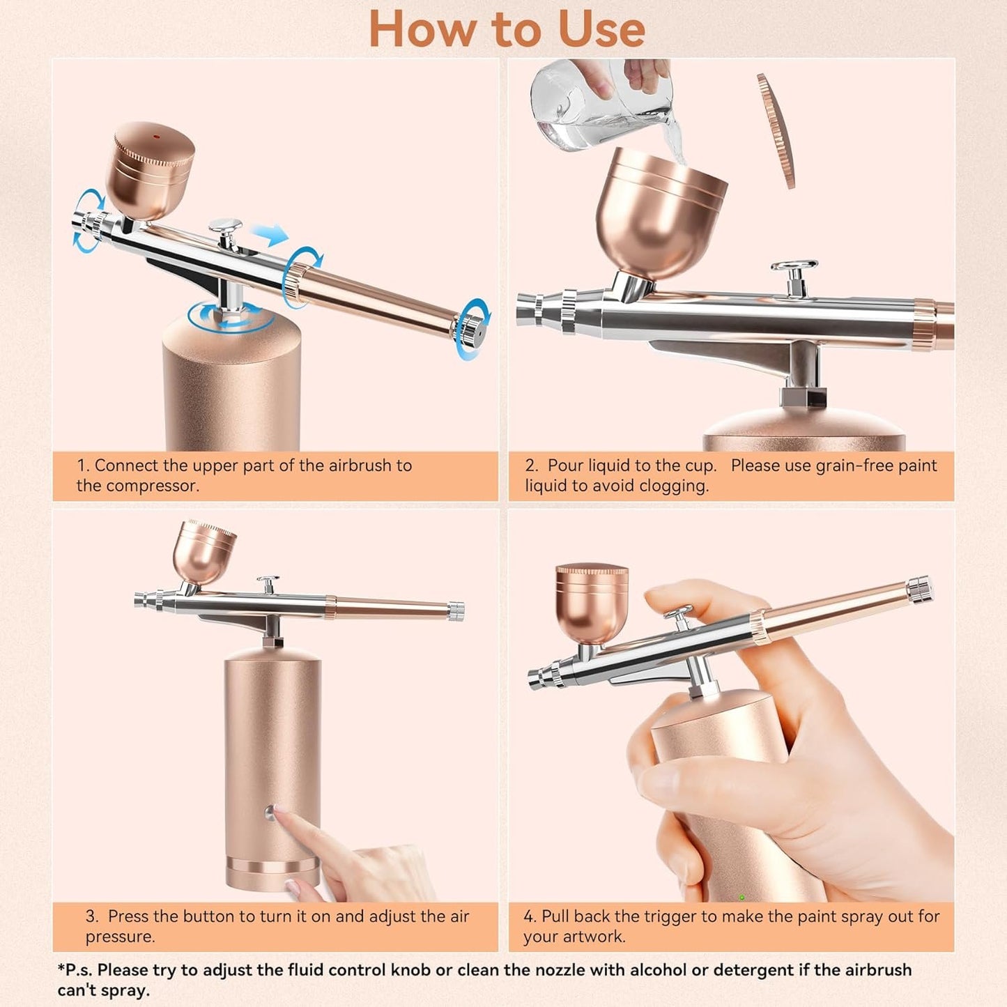 Cordless Airbrush Kit image 4