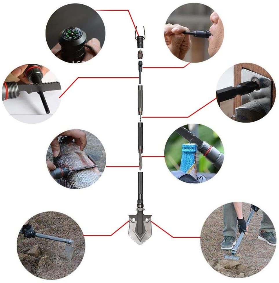 Indestructible Multi Function Survival Shovel image 3