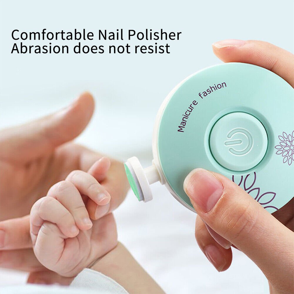 Baby Nail Trimmer with 6 Grinding Heads image 1