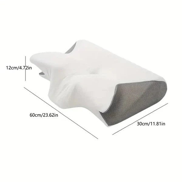 Butterfly Shape Pillow with Armrests - Ideal for Side and Back Sleepers image 4