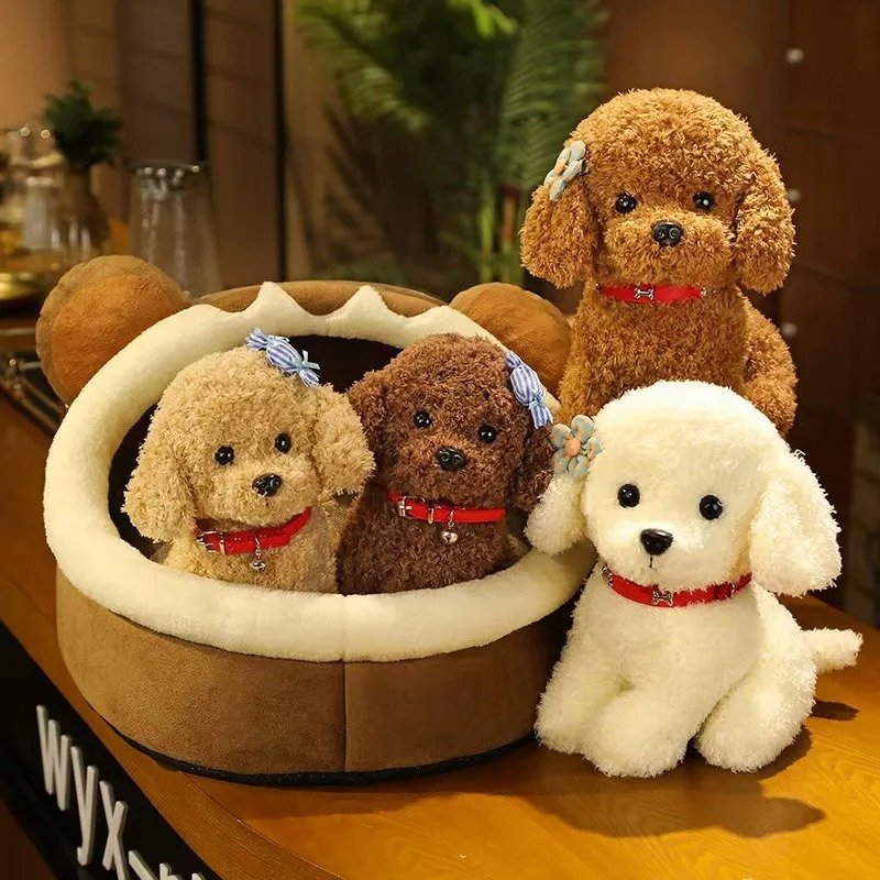 Realistic Teddy Dog Lucky | Plush Puppy image 6