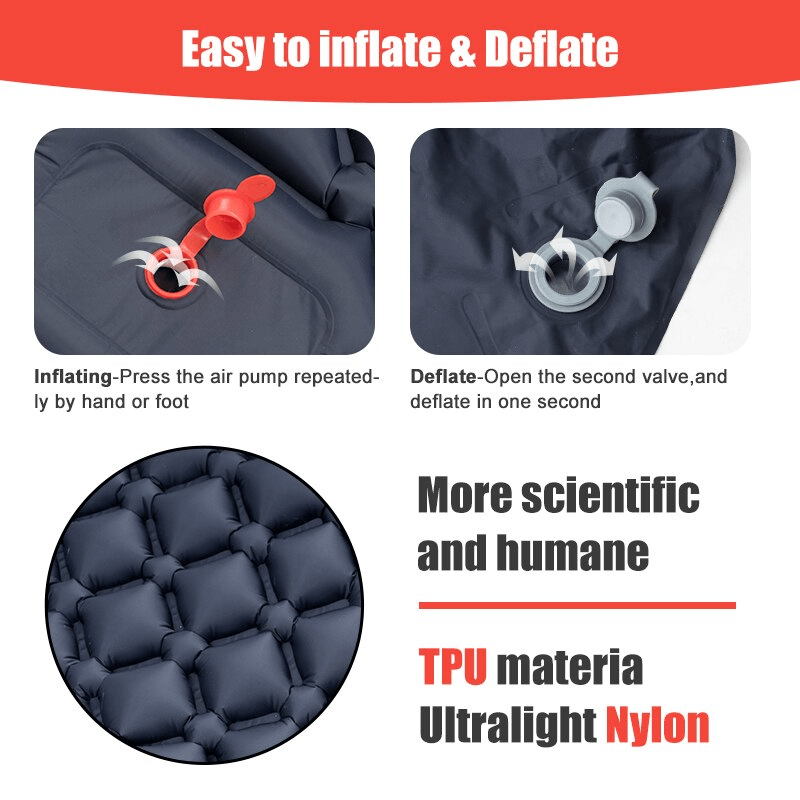 Blow Up Mattress Inflatable Camping Air Bed image 10