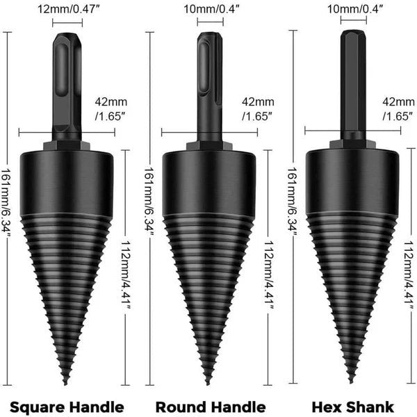 Shank Firewood Drill Bit - Works With Any Drill! image 2
