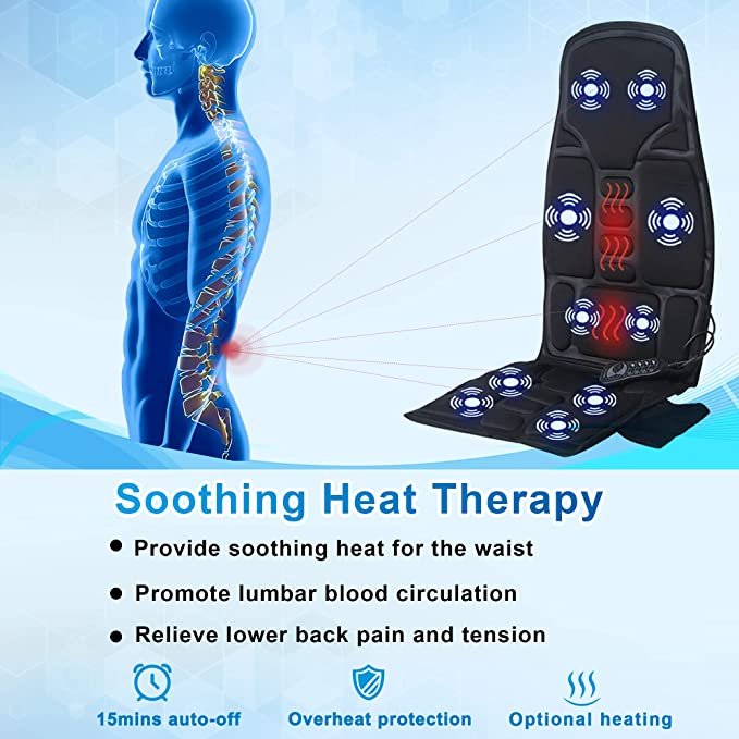 Premium Massage Chair Pad - Top Rated Car Seat Massager image 3