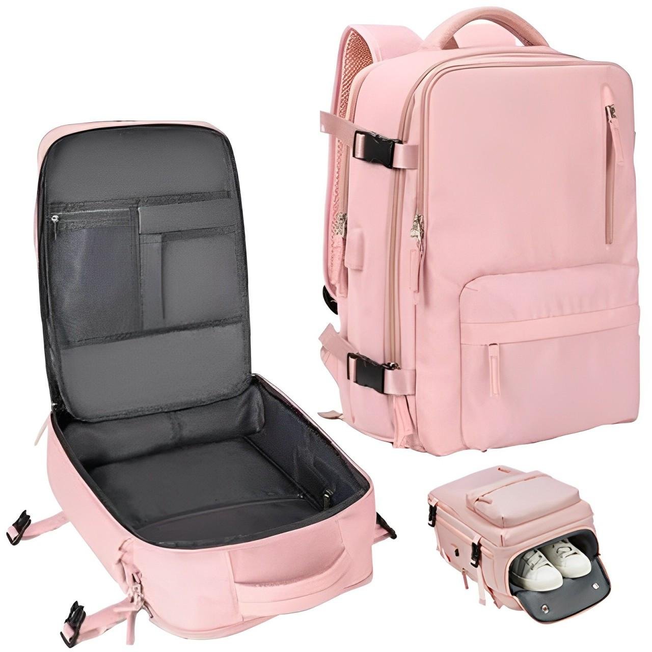 Women's Travel Backpack - Pink image