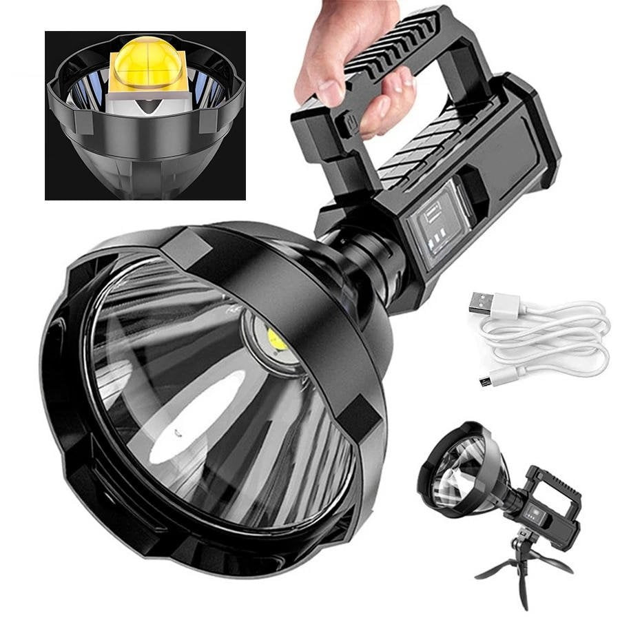 High-Brightness Rechargeable LED Flashlight image 0