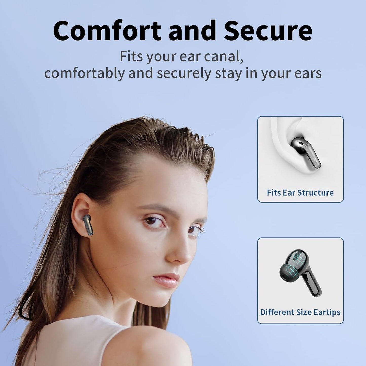 True Wireless Earbuds With Charging Case image 3