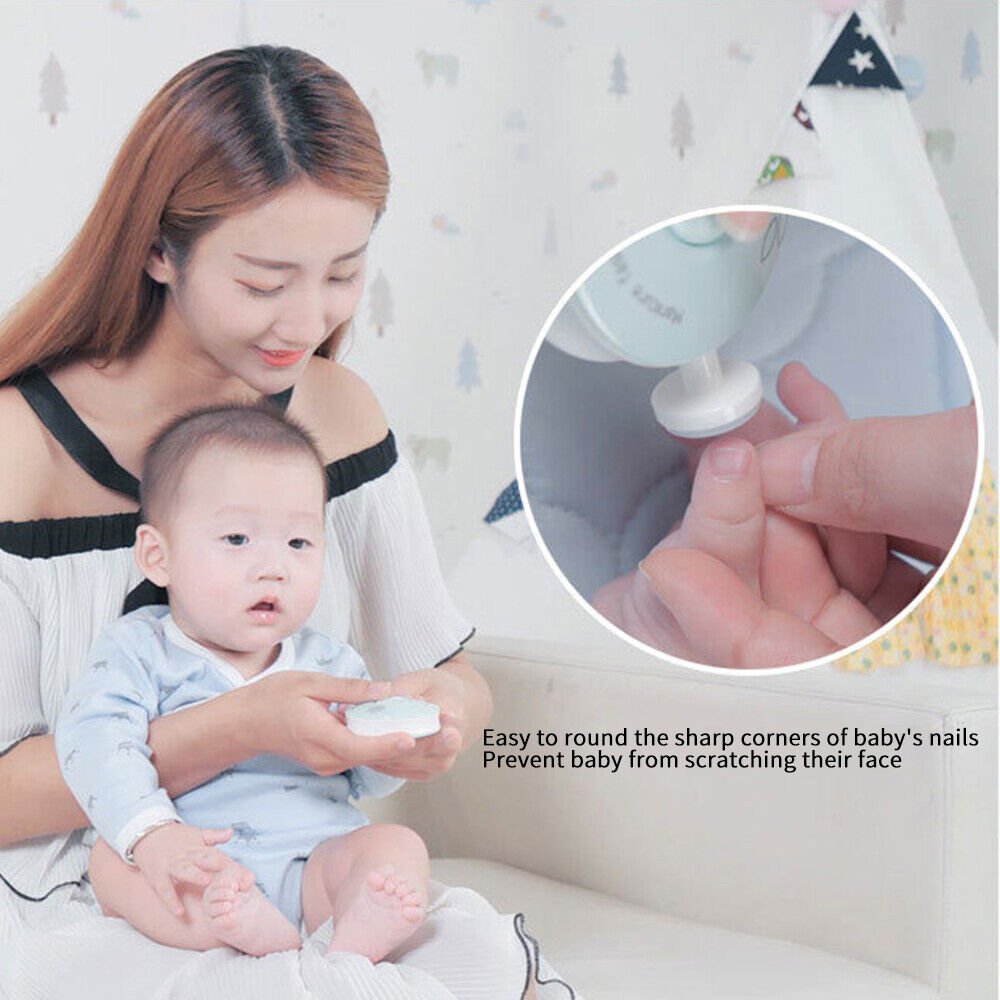 Baby Nail Trimmer with 6 Grinding Heads image 2
