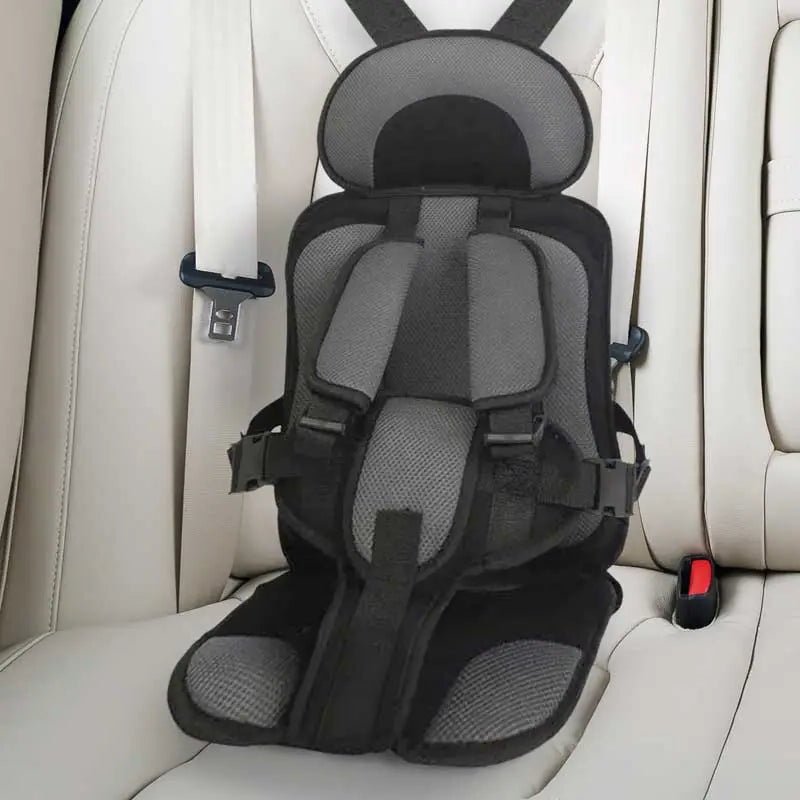 Child Protection Car Cushion Seat - Grey, Large (4-12 years) image