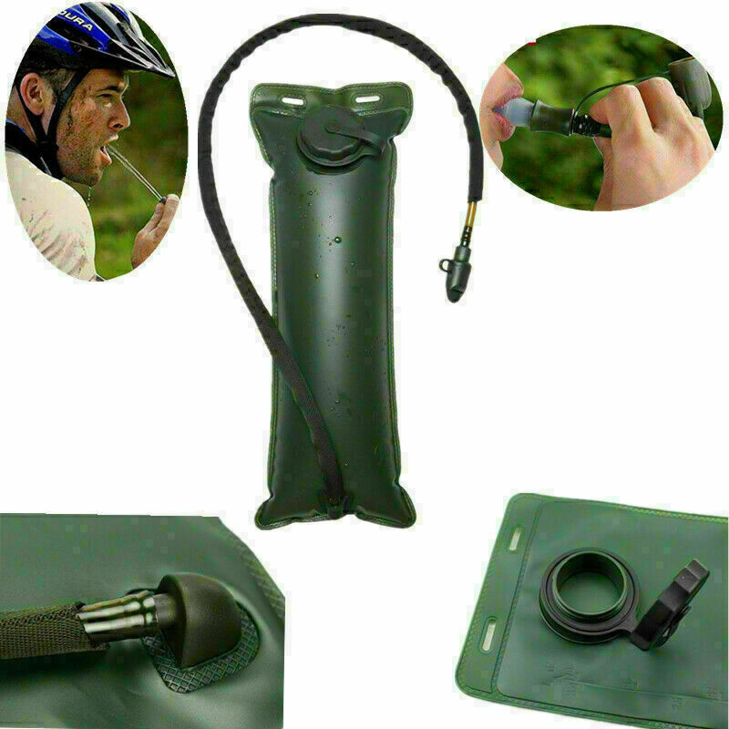 Hydration Backpack 3L Water Bladder Bag Hiking Camping image 10
