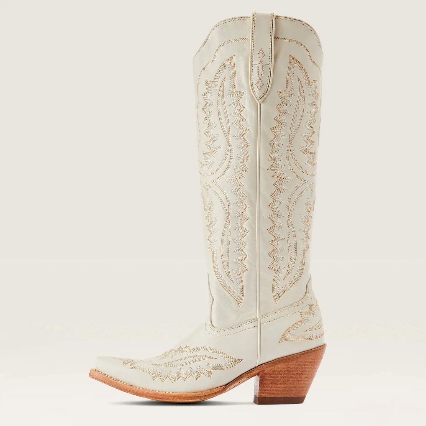 Women’s High-Top Western Cowboy Booties – Pointed Toe Thin Heel