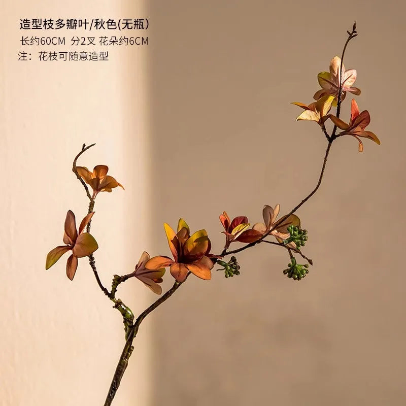 Frosted Glass Vase for Modern Living Room Decor