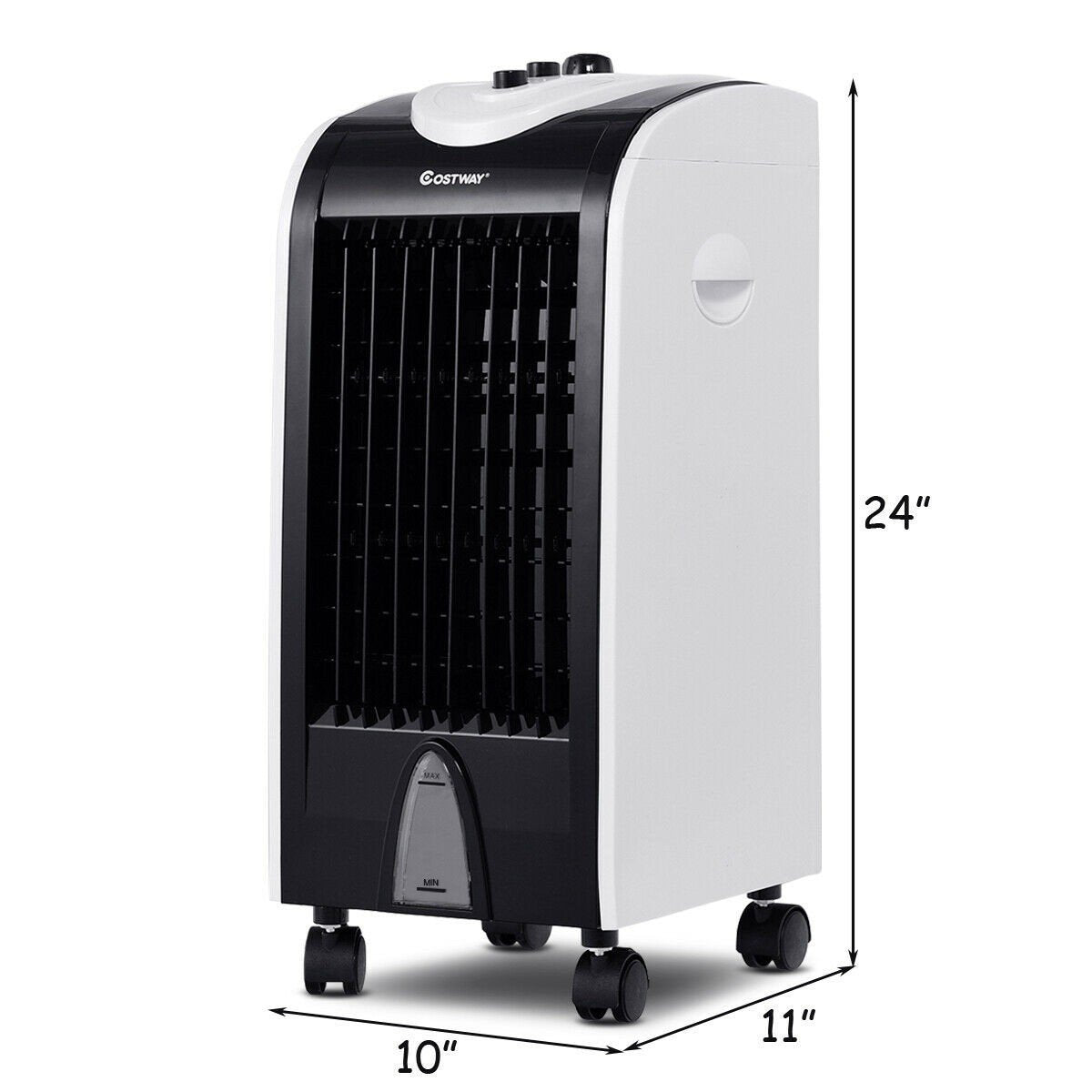 Portable Air Conditioner Stand Up Room Cooler Indoor AC Unit Windowless On Wheel image 11