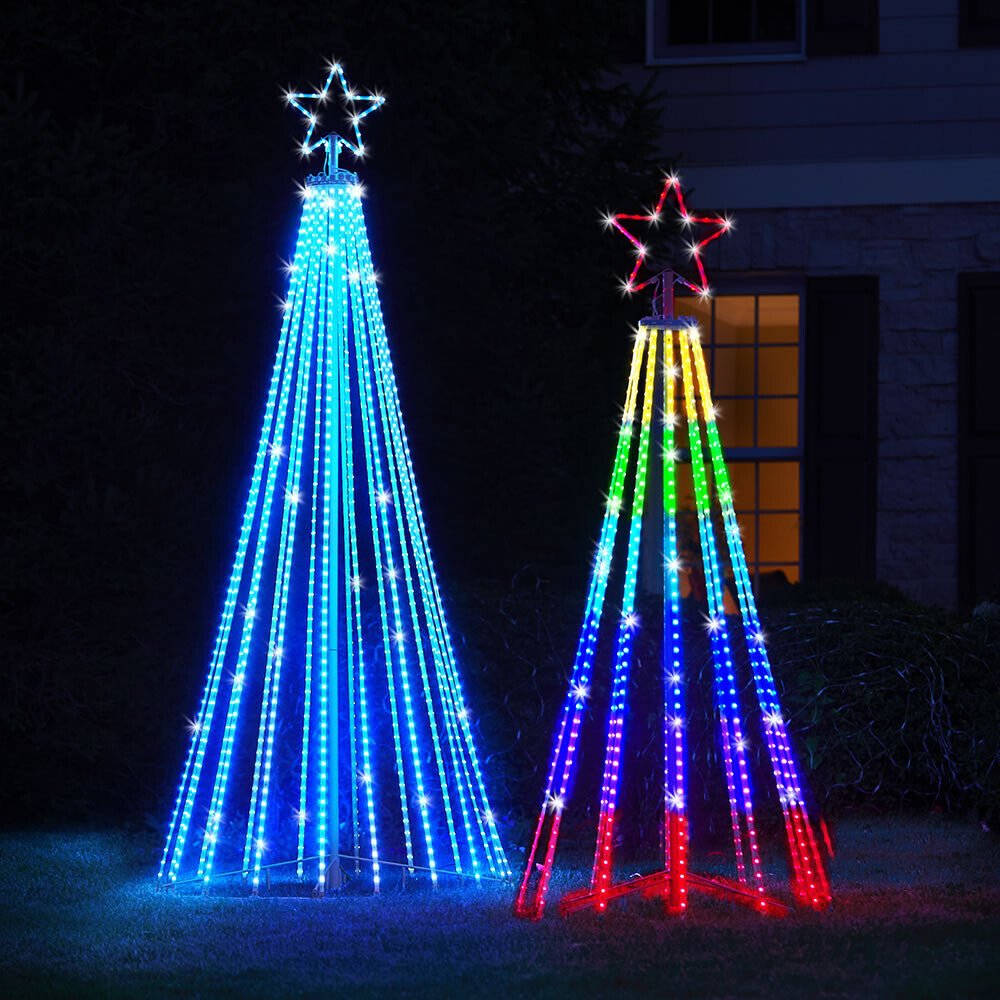 Christmas – Multicolor Led Animated Outdoor Christmas Tree Lightshow image 5