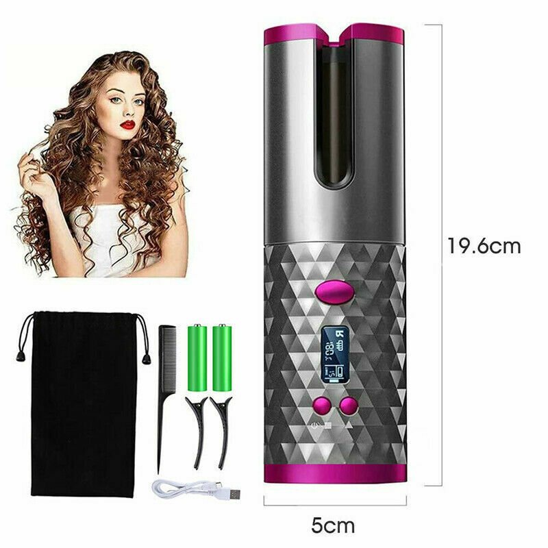 Easy Cordless Automatic Hair Curler for Women image 1