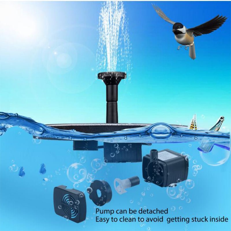 Solar Fountain Pump Floating Water Decor image 4