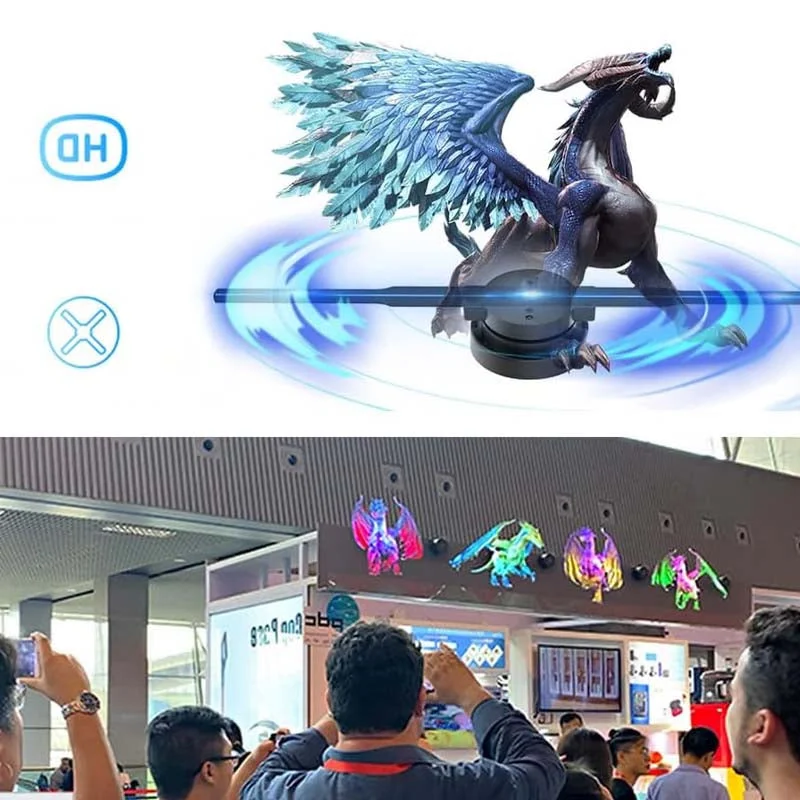 3D Hologram LED Fan Projector image 4