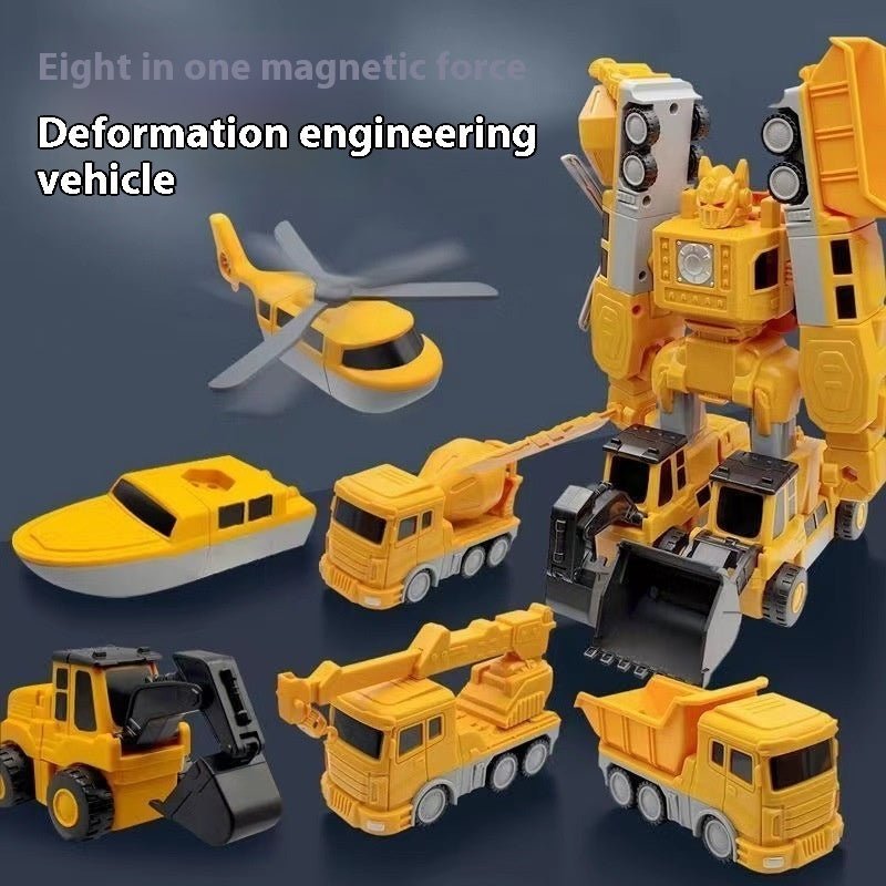 Magnetic Transformable Car image 2