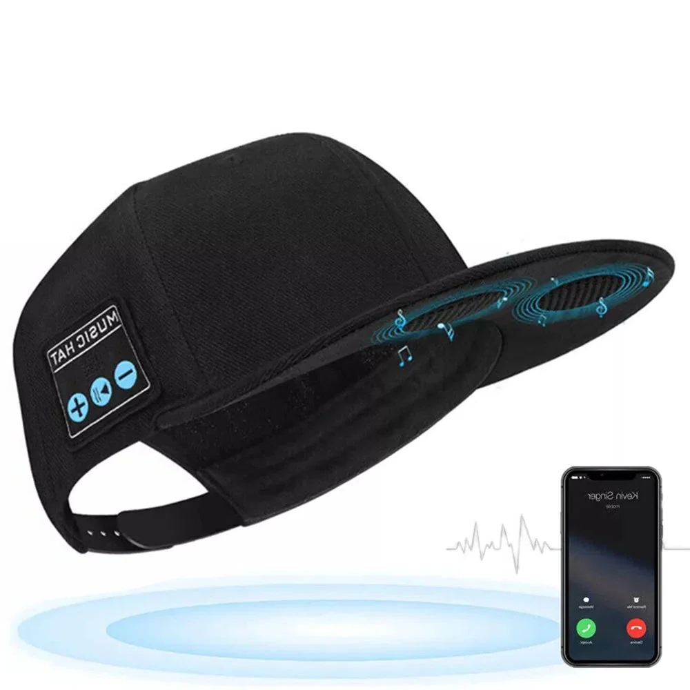 Bluetooth Speaker Baseball Cap – Wireless, Waterproof, and Stylish image 0