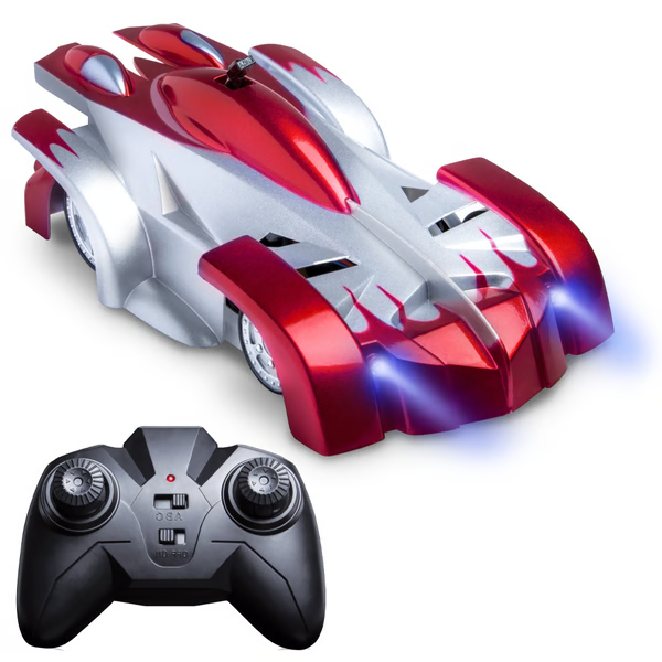 Ultimate Wall Climbing Remote Control Car - Red image