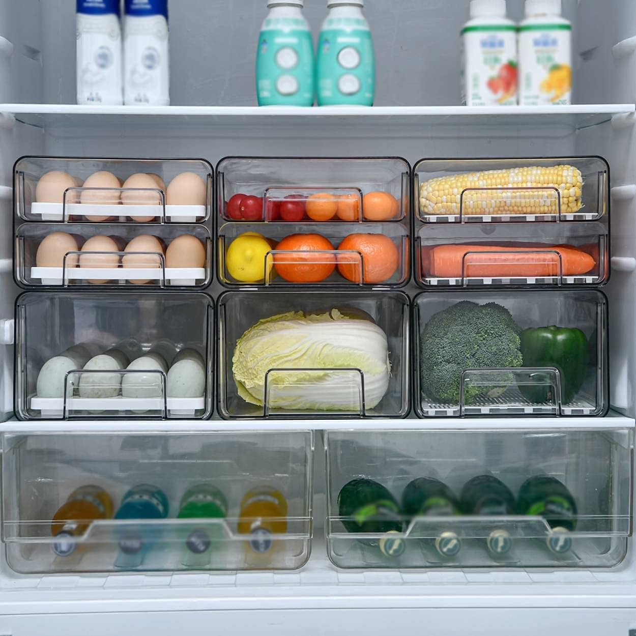 Egg Container Holder For Fridge image 5