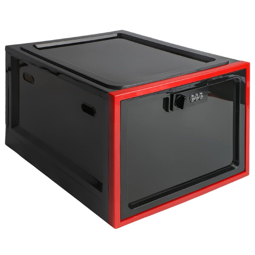 Heavy Duty Lockable Refrigerator Food Organizer Storage Bin image 5