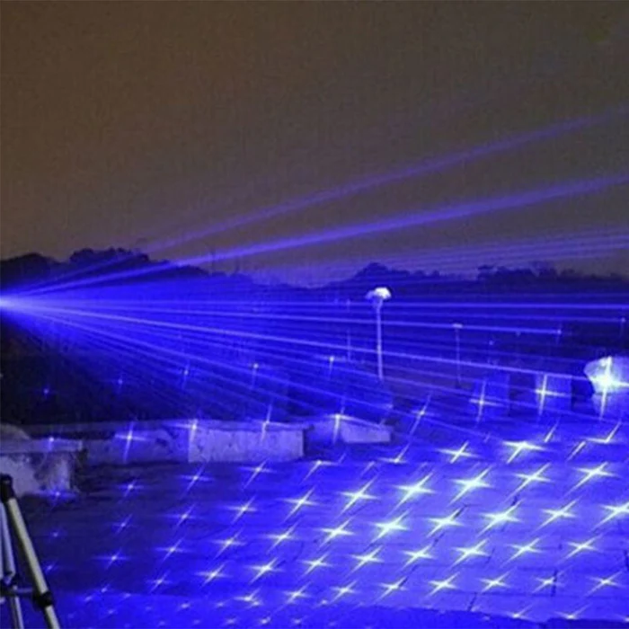 Burning Blue High-Power Tactical Laser Torch- Military Grade Flashlights image 4