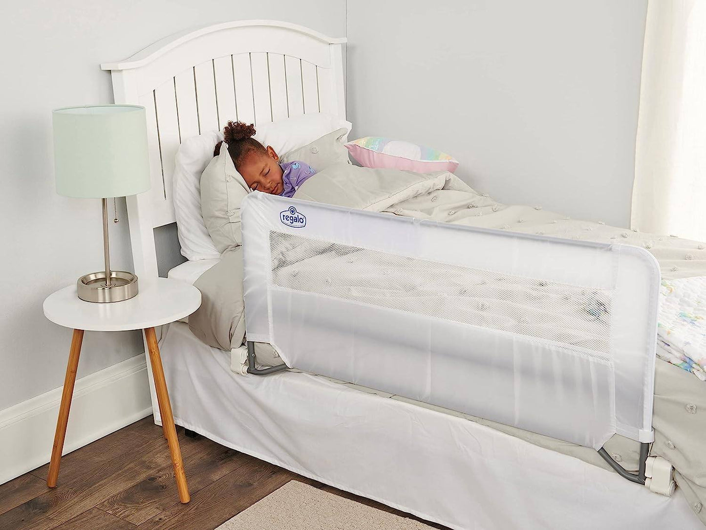 Swing Down Bed Rail Guard image 0