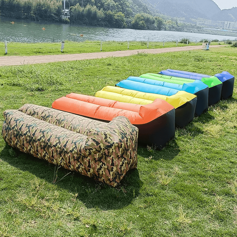 Blow Up Couch Inflatable Camping Air Sofa image 13