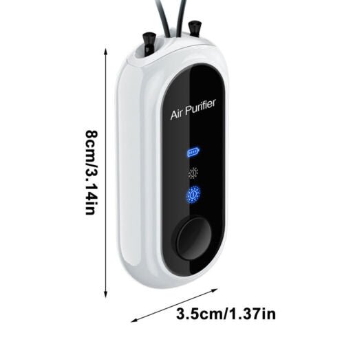 Personal Mini Air Purifier Necklace | Wearable Air Purifier with USB Charging image 8
