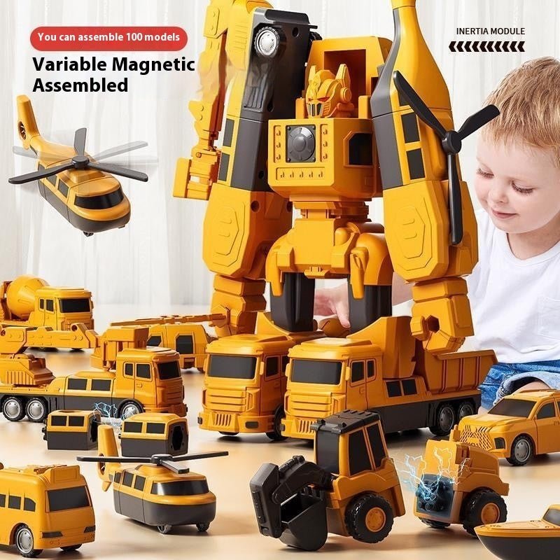 Magnetic Transformable Car image 5