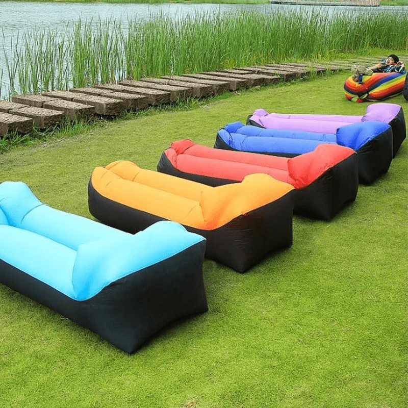 Blow Up Couch Inflatable Camping Air Sofa image 0