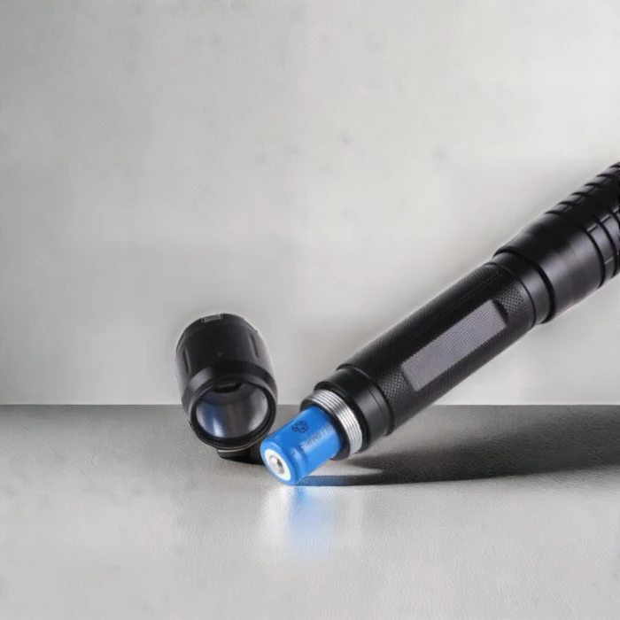 Burning Blue High-Power Tactical Laser Torch- Military Grade Flashlights image 3