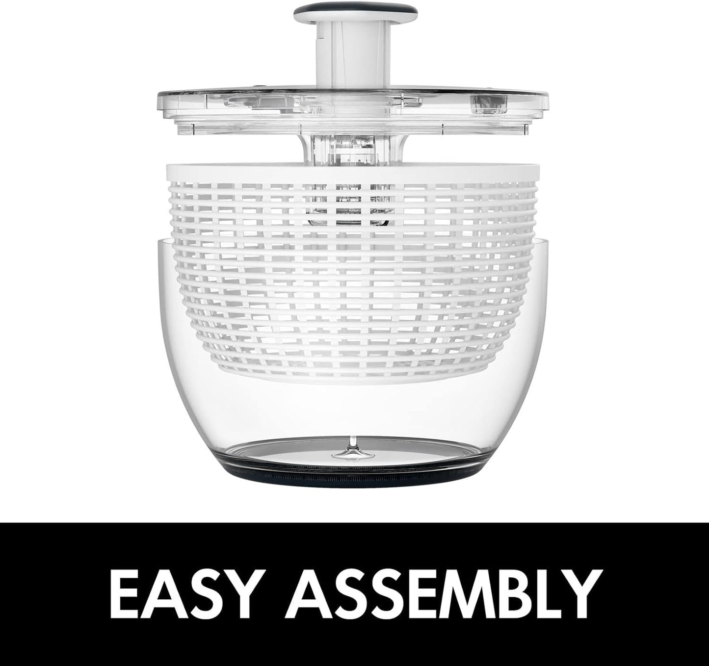 One-Handed Large Lettuce Salad Spinner image 7