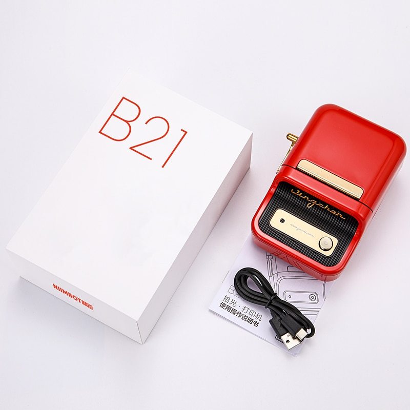 Portable Label Maker Thermal Sticker Printer Self-Adhesive image 6