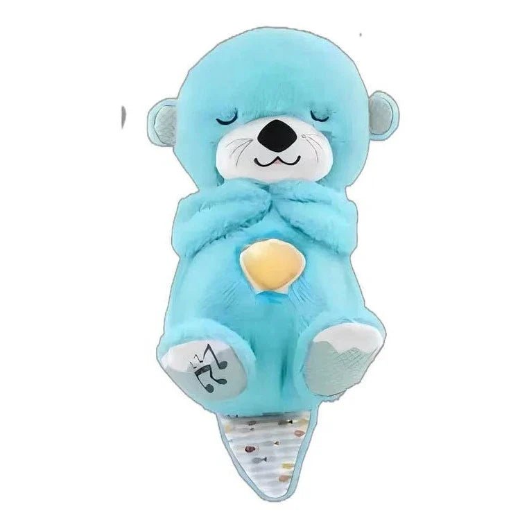 Calming Otter Plush - Blue image