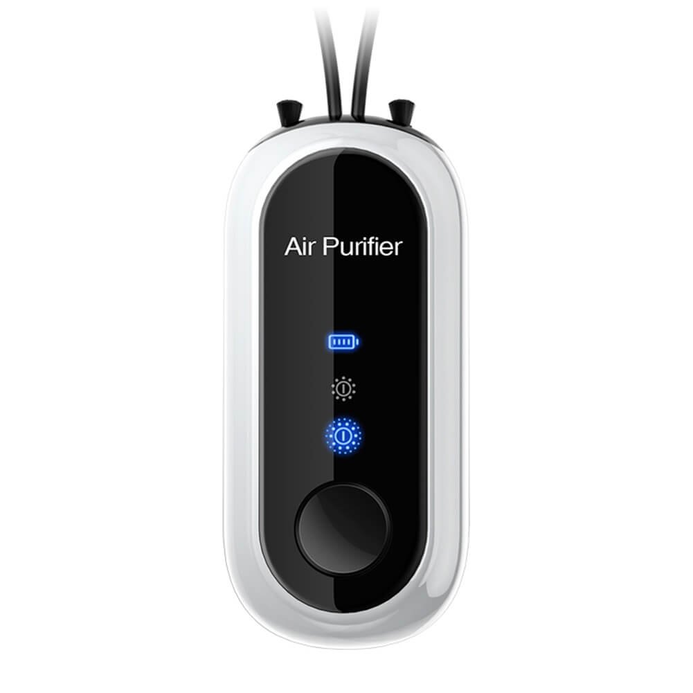 Personal Mini Air Purifier Necklace | Wearable Air Purifier with USB Charging image 2