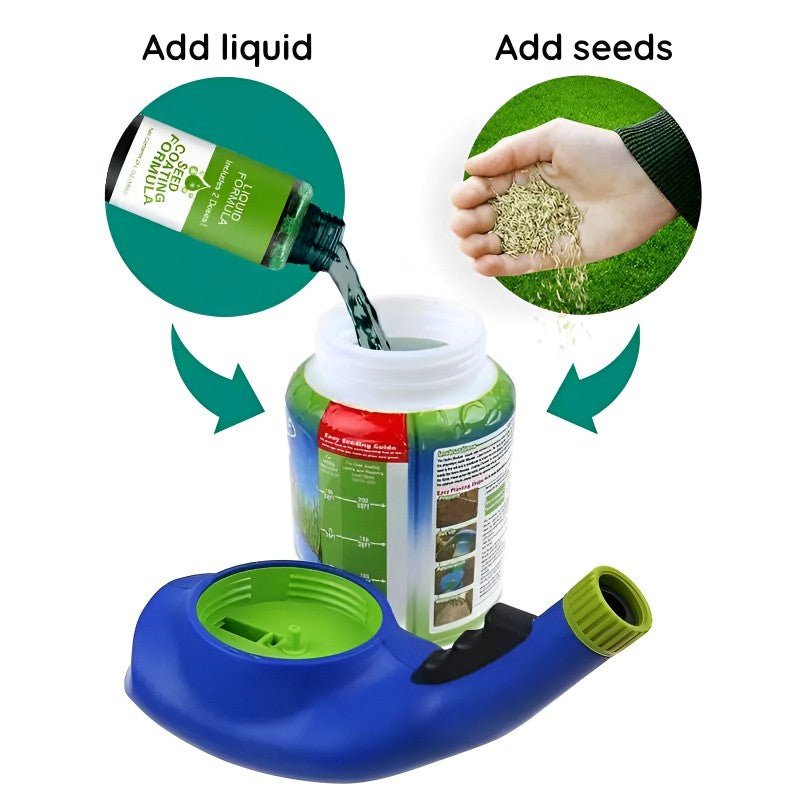 Liquid Lawn Hydro Mousse Spray On Grass Seed image 4