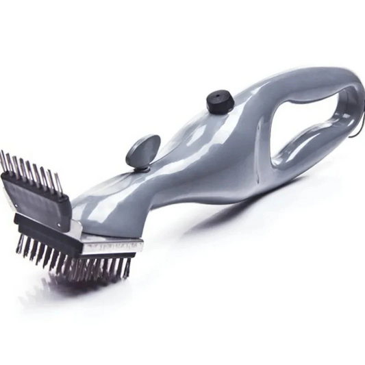Barbecue Grill Outdoor Steam Cleaning Brush BBQ Cleaner Charcoal Scraper image 0