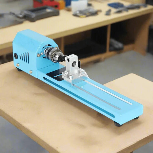 Mini Wood Lathe Machine image 0