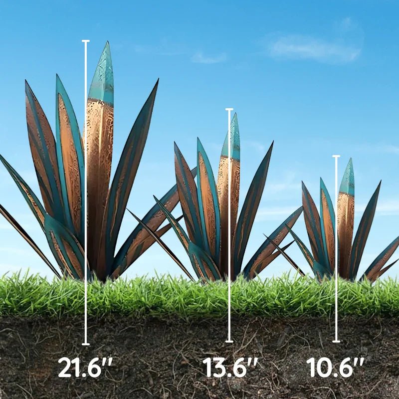Agave Americana Metal Decorative Plant image 12