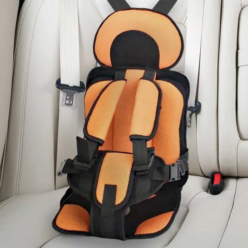 Child Protection Car Cushion Seat - Orange, Large (4-12 years) image