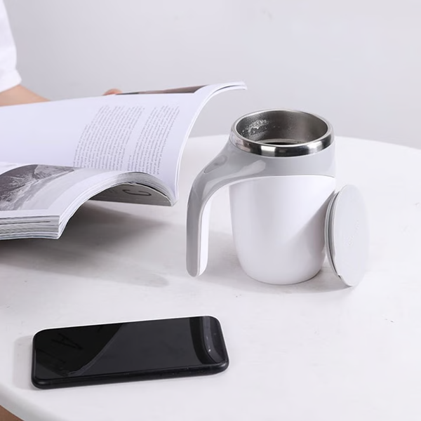 Automatic Self Stirring Magnetic Coffee Cup image 1