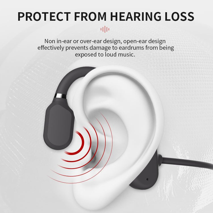 New Waterproof Bone Conduction Headphones Stereo Bluetooth Wireless image 2