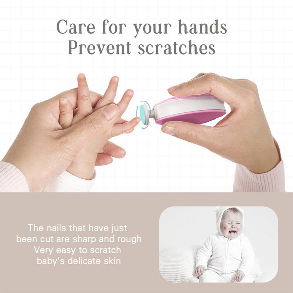 Baby Nail Trimmer with 6 Grinding Heads image 5