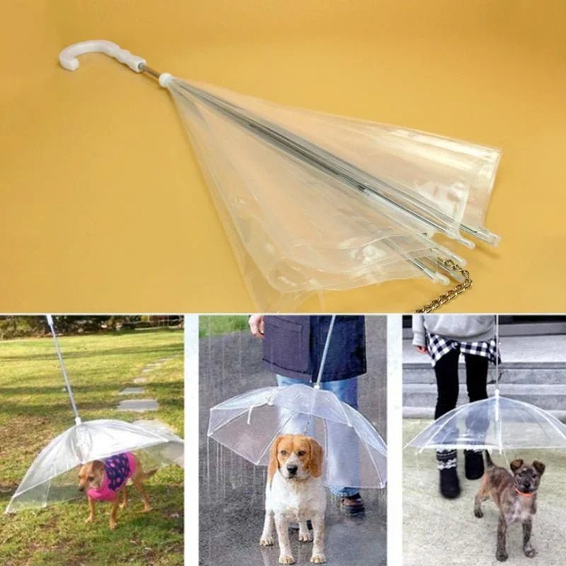 Dog Umbrella with Leash image 1