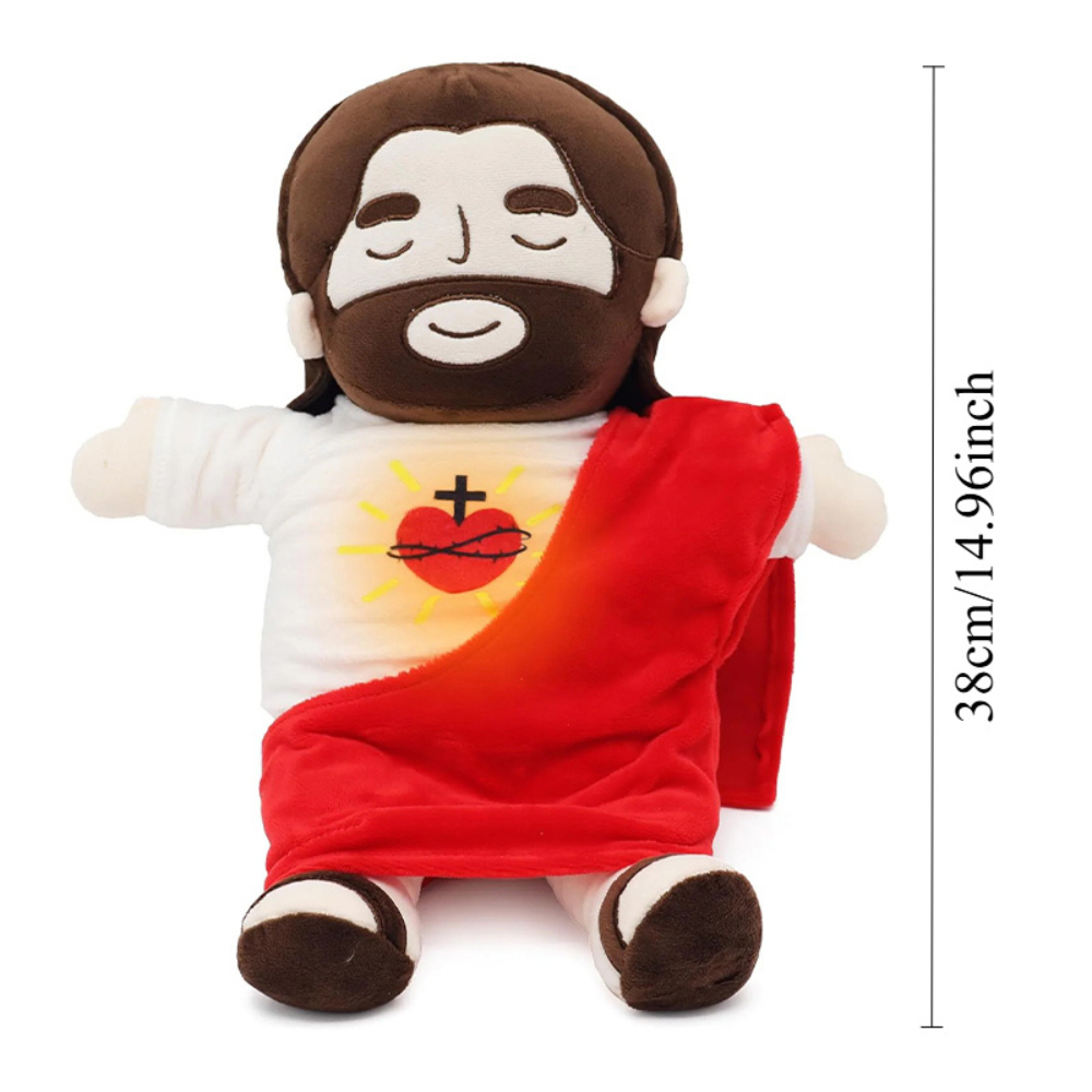 Breathing Jesus Soothing Plushie for Sleep Aid image 6
